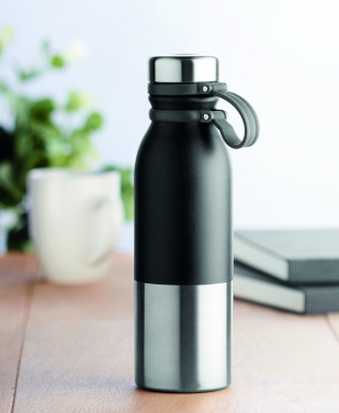 Logo trade promotional giveaway photo of: Double wall flask 600 ml