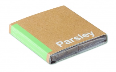 Logotrade corporate gift picture of: Compost with seeds "PARSLEY"