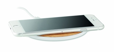 Logotrade corporate gift image of: Wireless charger round 5W TISPAD