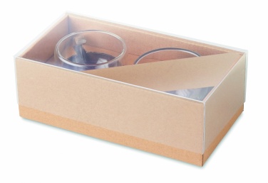 Logotrade advertising products photo of: Set of 2 double wall espresso