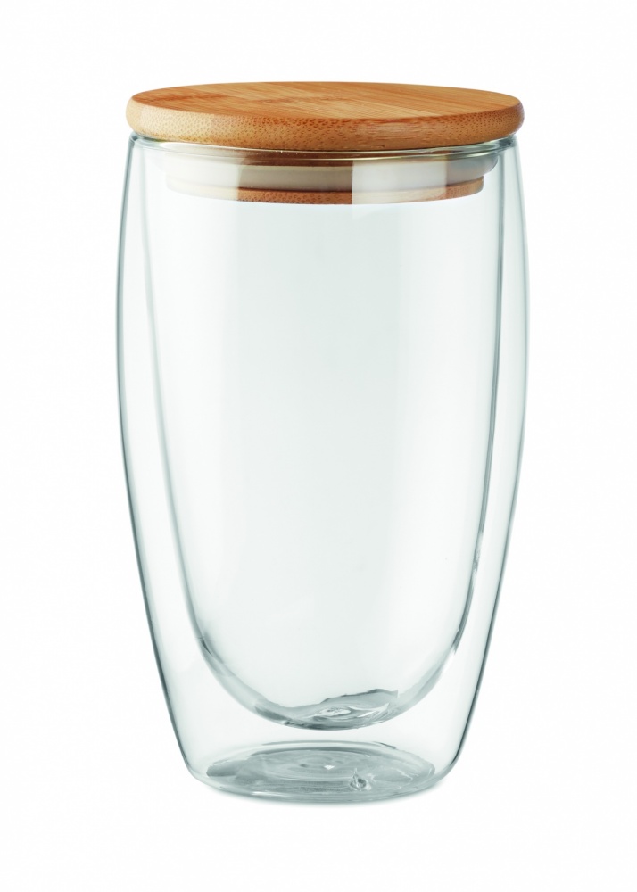 Logotrade promotional merchandise photo of: Double wall  glass 450 ml Frankfurt