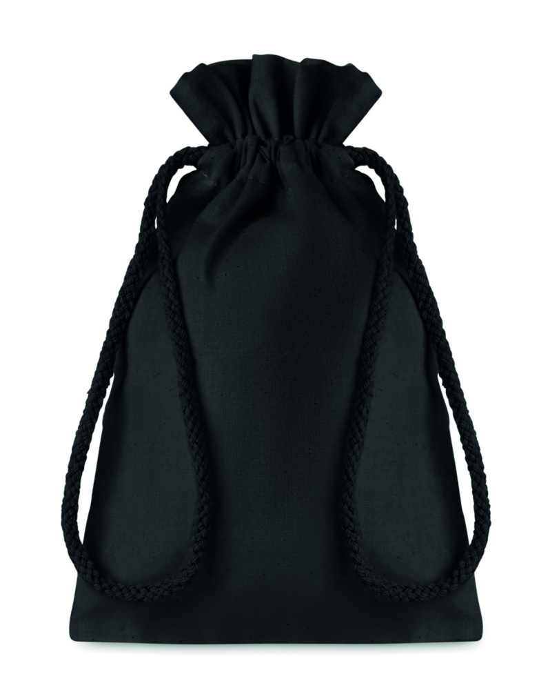 Logo trade promotional product photo of: Small Cotton draw cord bag
