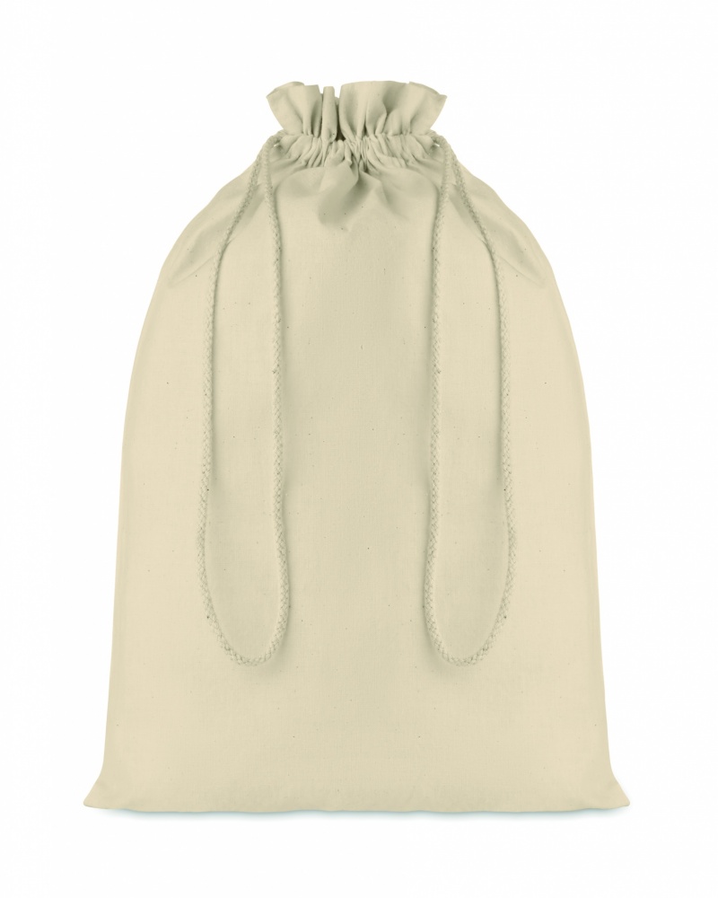Logotrade corporate gift picture of: Large Cotton draw cord bag 30 x 47 cm
