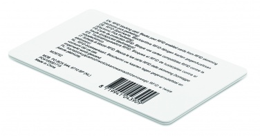 Logo trade advertising product photo of: RFID blocking card
