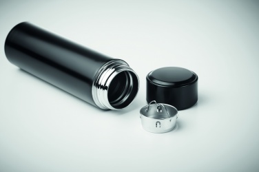 Logo trade promotional gift photo of: Bottle with touch thermometer