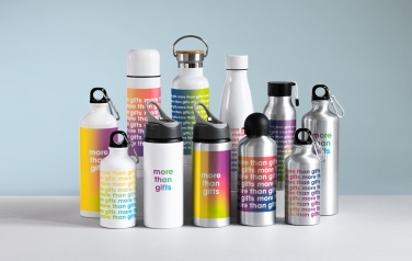 Logotrade promotional gift picture of: Aluminium bottle 600 ml