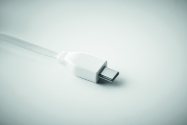 Logo trade advertising products image of: Bamboo 3-in-1 cable