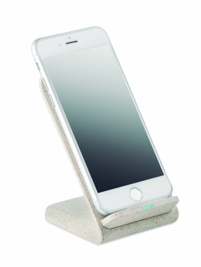 Logo trade promotional giveaway photo of: Wheat straw/ABS charger std10W