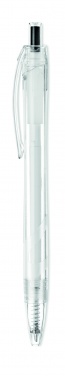 Logo trade advertising product photo of: RPET push ball pen