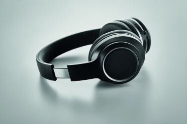 Logo trade corporate gifts image of: ANC headphone and pouch
