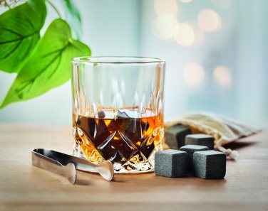 Logo trade promotional giveaway photo of: Whisky set in bamboo box