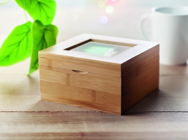 Logotrade promotional giveaway picture of: Bamboo tea box