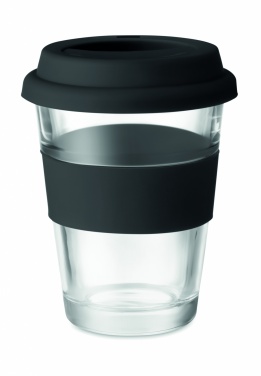 Logo trade promotional products image of: Glass tumbler 350 ml