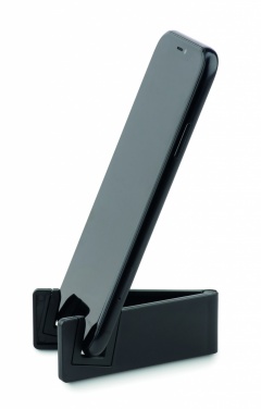 Logo trade promotional item photo of: Phone holder bamboo fibre/PP
