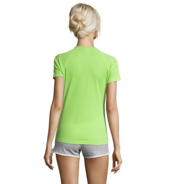Logotrade promotional merchandise image of: SPORTY WOMEN T-SHIRT POLYES