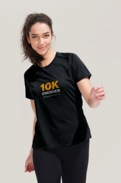Logotrade promotional gift image of: SPORTY WOMEN T-SHIRT POLYES