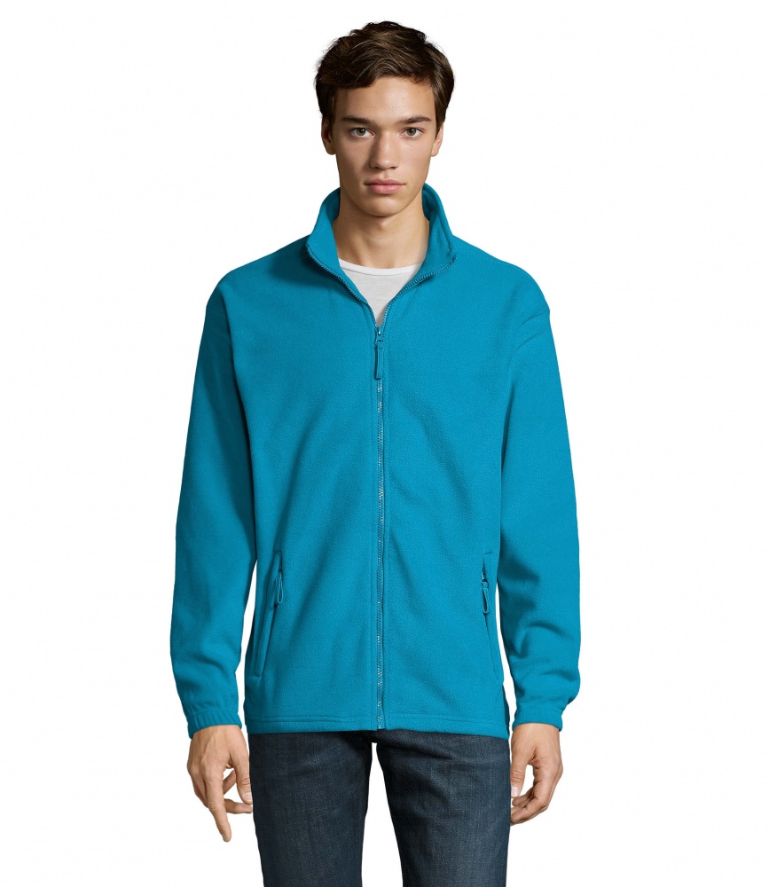 Logotrade advertising product picture of: NORTH Zipped Fleece Jacket