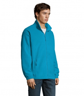Logo trade promotional items image of: NORTH Zipped Fleece Jacket