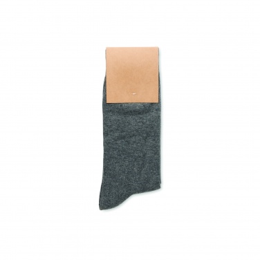 Logo trade corporate gifts picture of: Pair of socks in gift box M