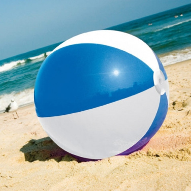 Logo trade promotional items image of: Bicolour beach ball KEY WEST