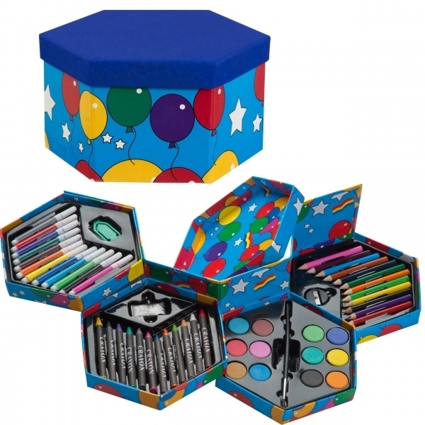 Logo trade promotional gift photo of: Painting set for kids FUN