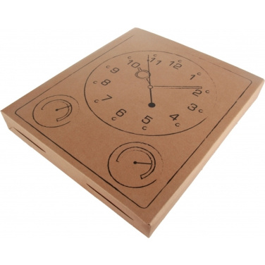 Logotrade promotional giveaway picture of: Plastic wall clock DEN HAAG