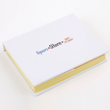 Logo trade promotional giveaway photo of: Adhesive notepad PALMA