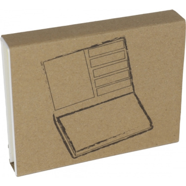 Logo trade promotional gifts image of: Adhesive notepad PALMA