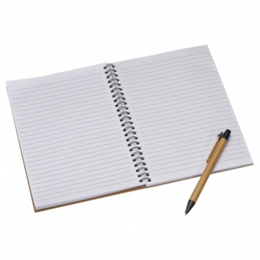 Logo trade promotional merchandise image of: A5 ECO Notepad KENTWOOD