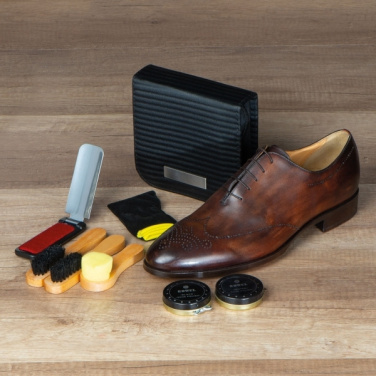 Logotrade promotional giveaway picture of: Shoe polish set CANNES