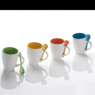 Logotrade promotional giveaway image of: Coffee cup PALERMO 250 ml