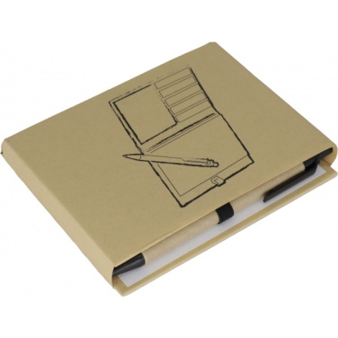 Logo trade promotional giveaways picture of: Adhesive note pad ST. LOUIS