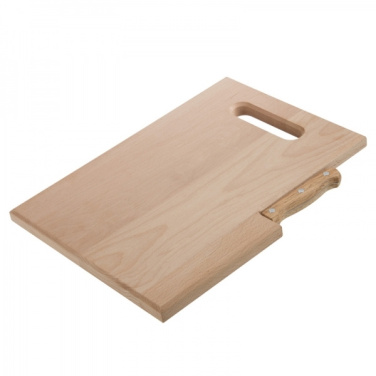 Logotrade corporate gift picture of: Wooden board with knife LIZZANO