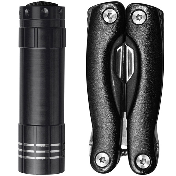 Logotrade promotional item picture of: Set torch and multitool OAKLAND