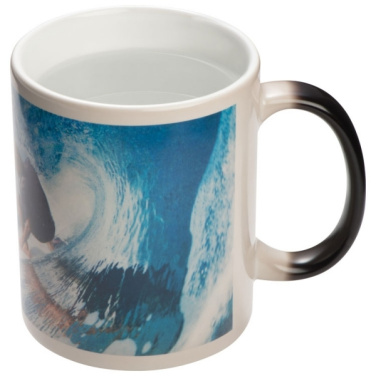 Logotrade advertising products photo of: Colour-changing sublimation mug SIRMIONE 300 ml