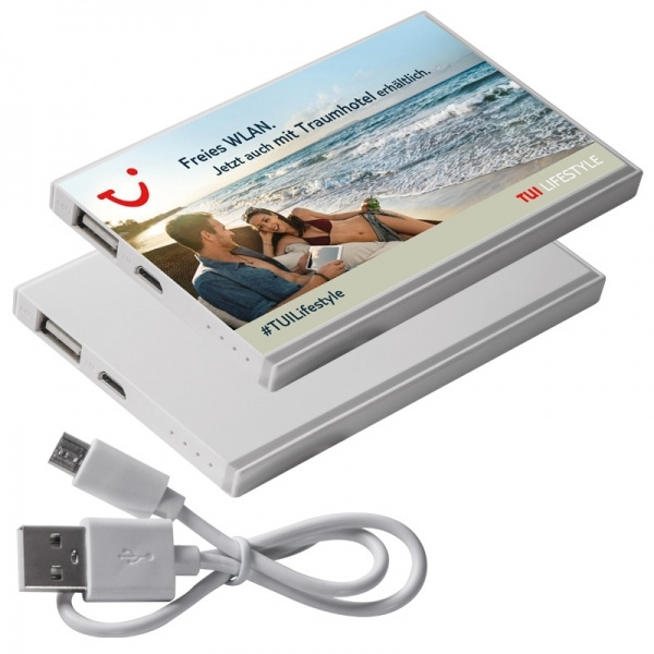 Logotrade promotional gift image of: Power bank PINEVILLE 2200 mAh