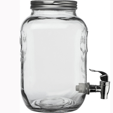 Logotrade promotional giveaways photo of: Set drink dispenser and glasses ACAPULCO