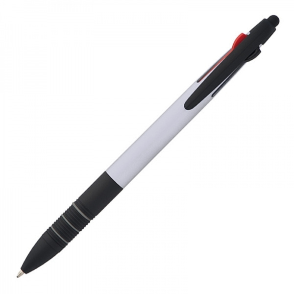 Logotrade promotional items photo of: Plastic ballpen 3in1 BOGOTA