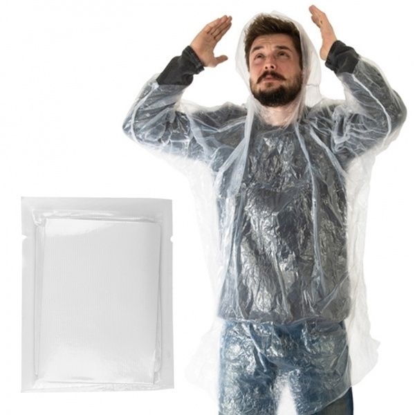 Logotrade promotional gift image of: Rain poncho GREAT FALLS