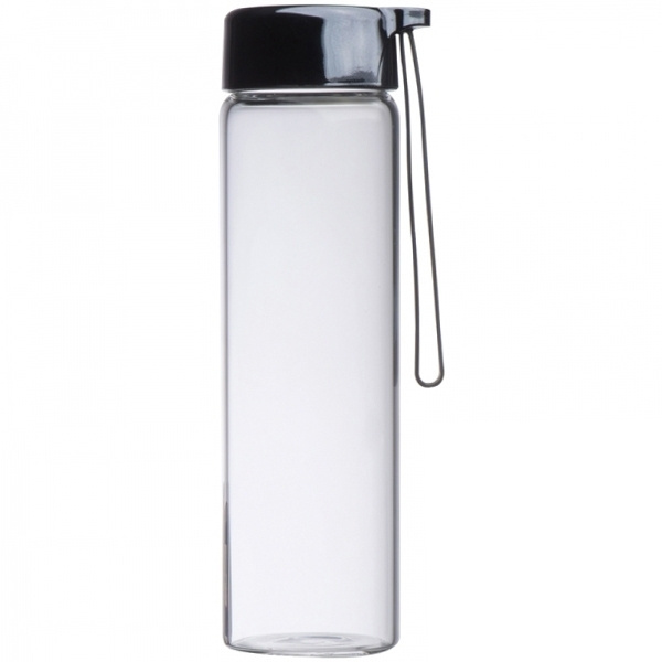 Logo trade promotional giveaways image of: Glass bottle SEVILLA 450 ml