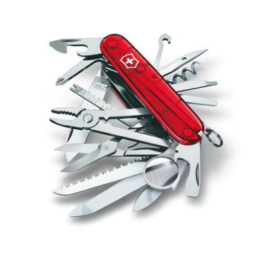 Logo trade business gifts image of: Pocket knife SwissChamptransparent Victorinox