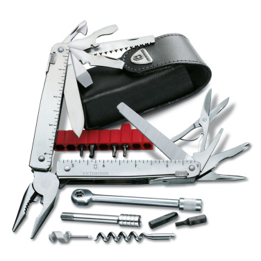 Logo trade advertising products picture of: SwissTool Plus - 39 tools Victorinox