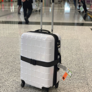 Logo trade promotional items image of: Adjustable luggage strap MOORDEICH