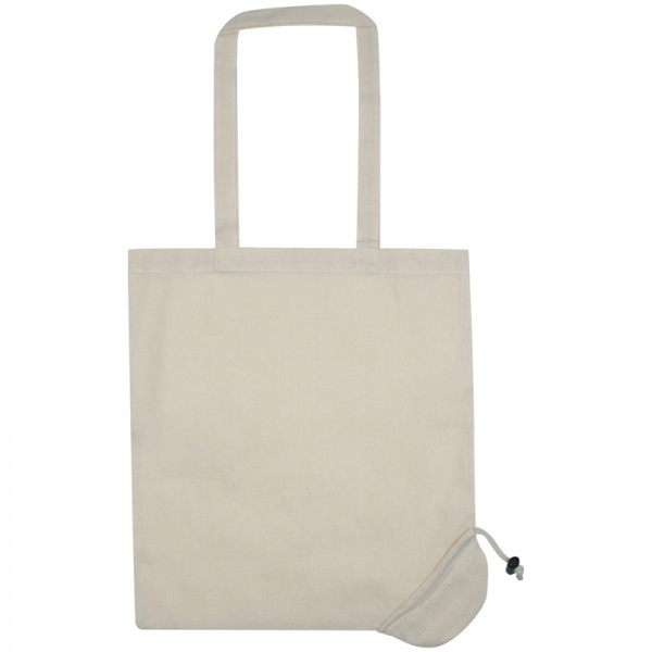 Logotrade promotional item image of: Foldable cotton bag KLEHOLM