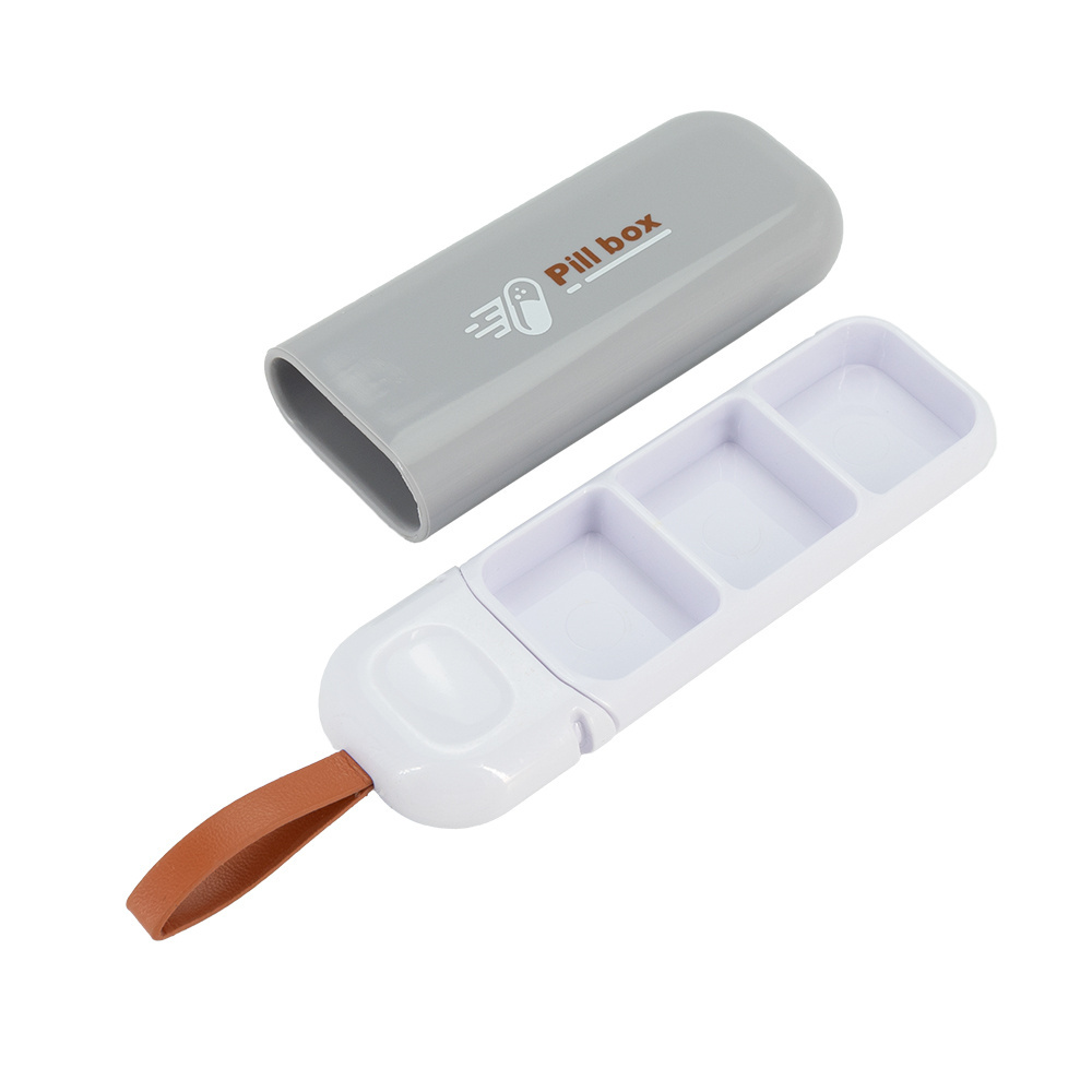 Logo trade promotional giveaways image of: Pillbox