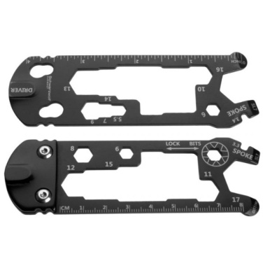 Logotrade promotional merchandise picture of: Bike tools INARI Schwarzwolf