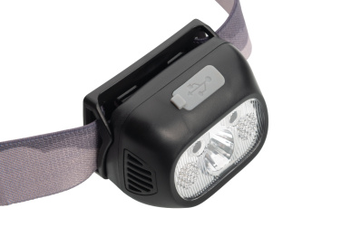 Logo trade promotional gifts picture of: Head lamp HERLEN Schwarzwolf