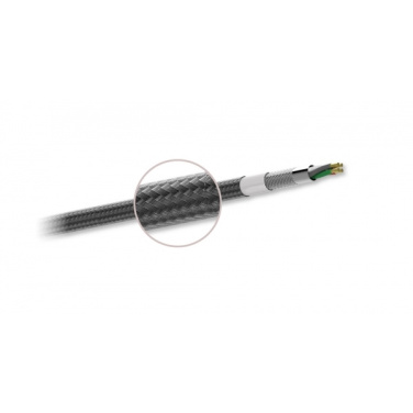 Logotrade promotional items photo of: Nylon data transfer cable LK30 Type - C Quick Charge 3.0