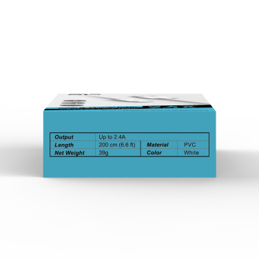 Logo trade promotional items picture of: Data transfer cable LK10 Type - C Quick Charge 3.0