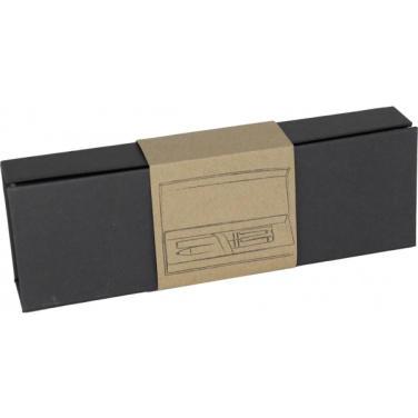 Logotrade promotional merchandise photo of: Metal writing set KARLOVAC